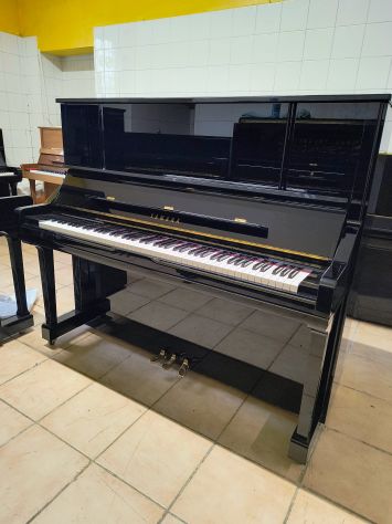 Pianoforte Yamaha YU3 seminuovo modello YU30 con trasporto e panca inclusi - Foto 3