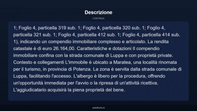 Immobile in asta di 3000 m² in vendita a Maratea - Foto 8