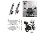 Honda sh 125 150 ammortizzatori yss filtro aria dischi pastiglie parabrezza