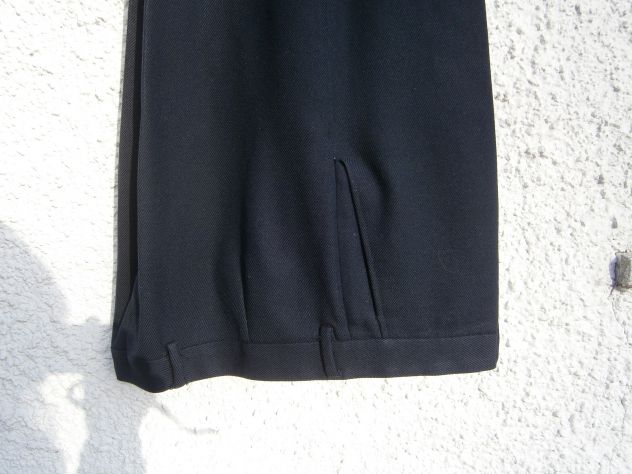 Pantaloni uomo sartoriali misto lana taglia 56 - Foto 2