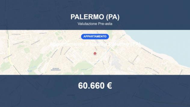 Immobile in asta di 97 m² con più di 5 locali in vendita a Palermo