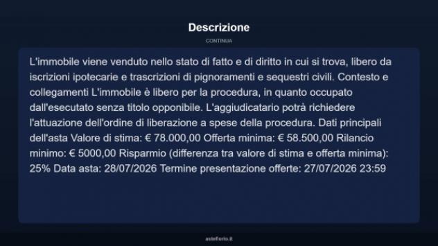 Immobile in asta di 62 m² in vendita a Roma - Foto 5