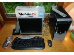 PC desktop NEC Intel Dual core E2200, 2 GB RAM, HD 250 GB, Win 10, Monitor TV 15