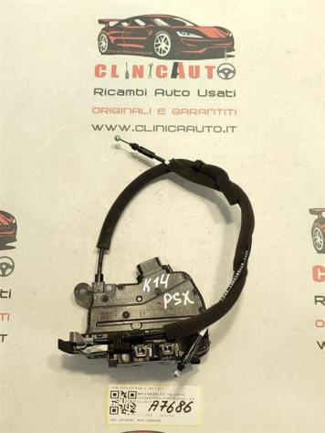 SERRATURA POSTERIORE SINISTRA NISSAN Micra Serie (K14) 825015FA0A H4B408 (17) - Foto 3