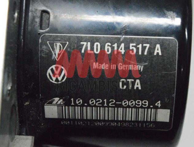 7L0614517A Volkswagen Touareg 3.0 centralina ABS gruppo pompa ATE