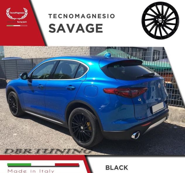 Cerchi lega 20 TECNOMAGNESIO SAVAGE STELVIO - Foto 7