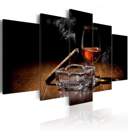 Quadro Nel Bar Cm. 100x50 E 200x100 - Beige - ARREDALACASA