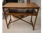 Scrivania consolle legno massello