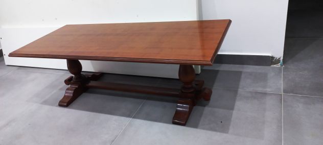 Tavolino da salotto rettangolare vintage 120x50x40h. - Foto 4