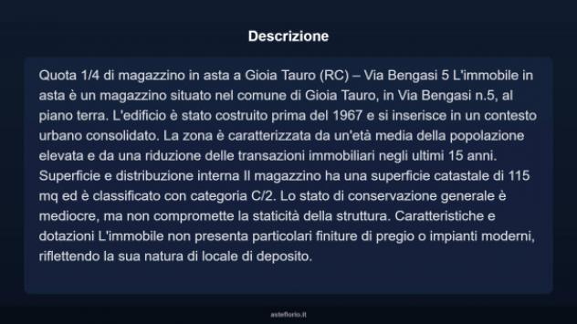 Immobile in asta di 115 m² in vendita a Gioia Tauro - Foto 8