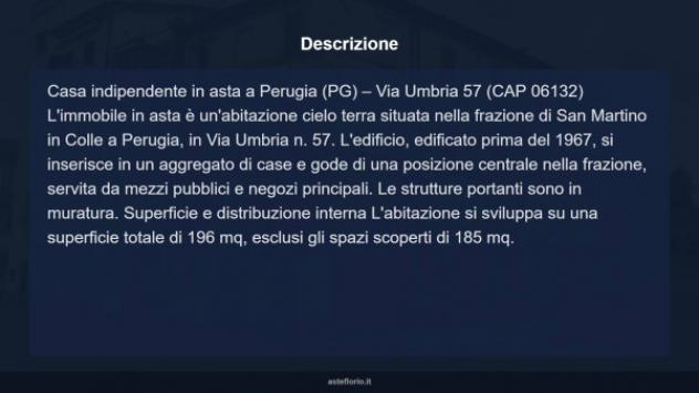 Immobile in asta di 196 m² con più di 5 locali in vendita a Perugia - Foto 11