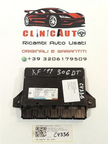 CENTRALINA KEYLESS JAGUAR XF Serie 8G9N-19G481-AB 306DT diesel 2993 (1115)