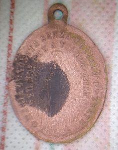 RARA MEDAGLIA SAN LUIGI GONZAGA - Foto 2