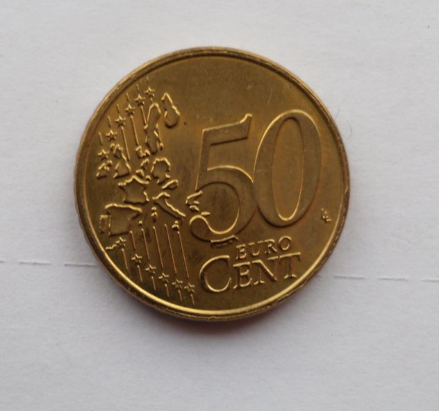 MONETA DA 50 CENTESIMI D' EURO LUSSEMBURGO DEL 2002 - IN FIOR DI CONIO - Foto 2