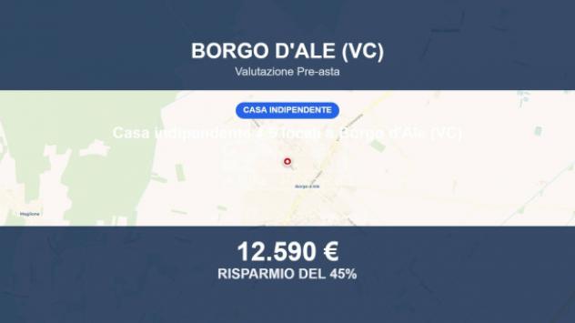 Immobile in asta di 98 m² in vendita a Borgo d'Ale