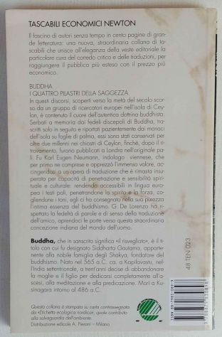 BUDDHA.I quattro pilastri della saggezza Ed.Tascabili Economici Newton,1993 nuov - Foto 2