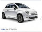 MUSATA COMPLETAMUSO FRONTALE FIAT 500 3PORTE 2015
