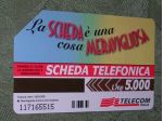 SCHEDA TELEFONICA ITALIA 59U