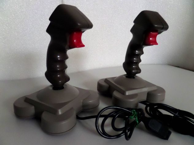 Joystick vintage per Commodore,Amiga e Atari, " QJ Jet Fighter SV126 " - Foto 4