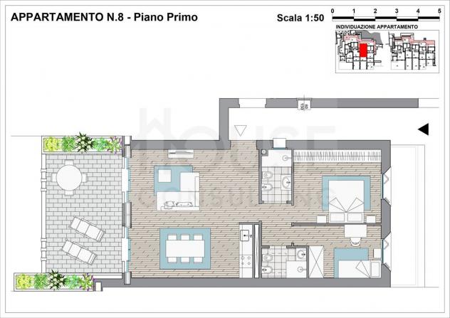 Trilocale fronte mare ai Piani d’Invrea - Foto 13