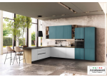 CUCINA CON PENISOLA+PIANO SNACK CUCINE DA ESPOSIZIONE NUOVE  COMPONIBILE