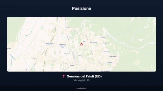 Immobile in asta di 128 m² in vendita a Gemona del Friuli - Foto 7