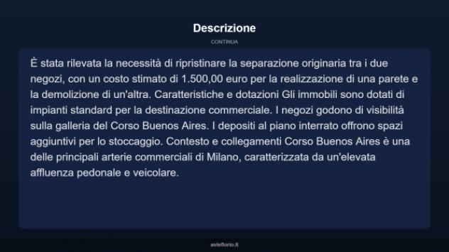 Immobile in asta di 270 m² in vendita a Milano - Foto 6