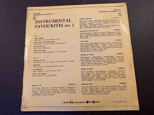 Vinile 33giri INSTRUMENTAL FAVOURITES no. 2 Lotto 45 - Foto 2