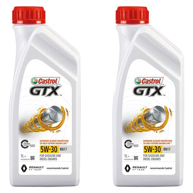 Olio motore Castrol GTX 5w30 RN17 2 litri