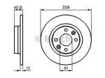 Disco Freno Bosch 0986479164 Dacia, Renault