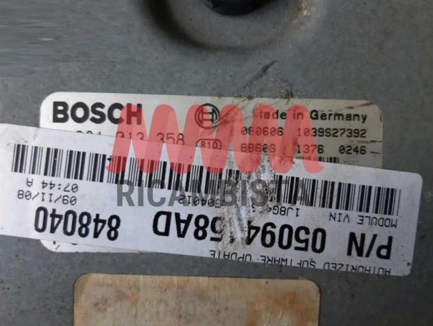0281013358 Jeep Cheokee 2.8 KK centralina motore Bosch - Foto 2