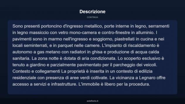 Immobile in asta di 220 m² con più di 5 locali e box auto in vendita a Polverara - Foto 13