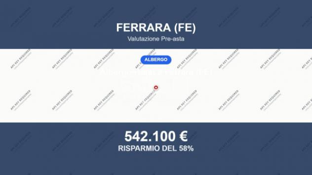 Immobile in asta di 1500 m² in vendita a Ferrara