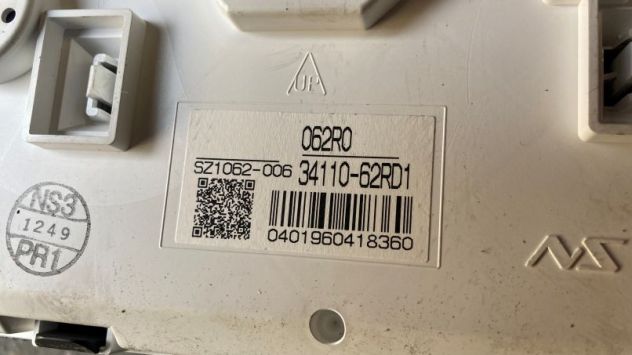 Quadro strumenti Suzuki Ignis Hybrid del 2019 (34110-62RD1) - Foto 4