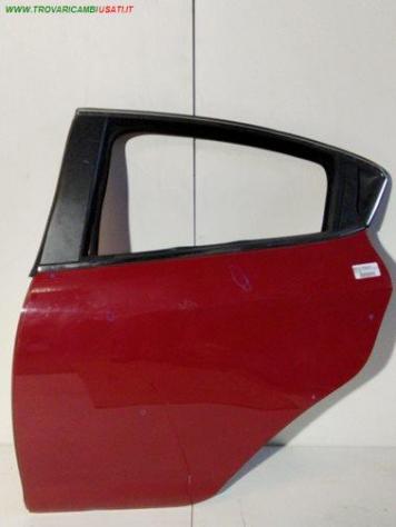 PORTA POST.S. ROSSA (PICCOLI BULLINI) NO VETRO SE/AL 999-U1309394 Carrozzeria  Lamierati esterni  Porte  Porta post. sx. ALFA ROMEO - GIULIETTA - 2010