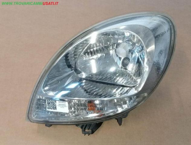 PROIETTORE S. 8200236590 FRECCIA BIANCA  Parti elettriche  Fanaleria  Proiettori  Proiettore ant. RENAULT - KANGOO - 01-04-2003 - 01-02-2008