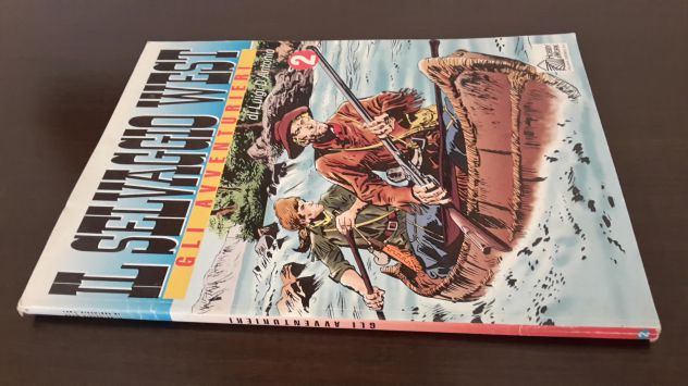 IL SELVAGGIO WEST N. 2, GLI AVVENTURIERI, DI LUIGI D'ANTONIO, Hobby & Work 1990. - Foto 4