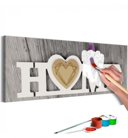 Quadro Fai Da Te 90x30 Cm. Home ARREDALACASA Spedizione Gratis