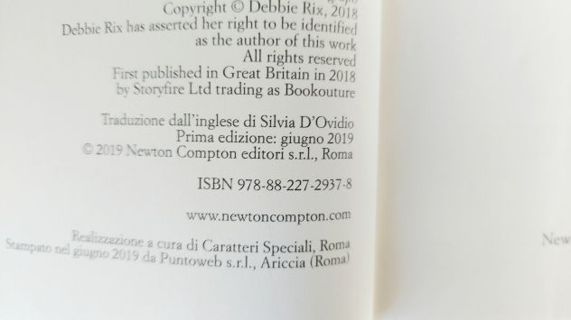 La lettera dell'amore perduto di Debbie Rix 1°Ed.Newton Compton Editori, 2019 - Foto 6
