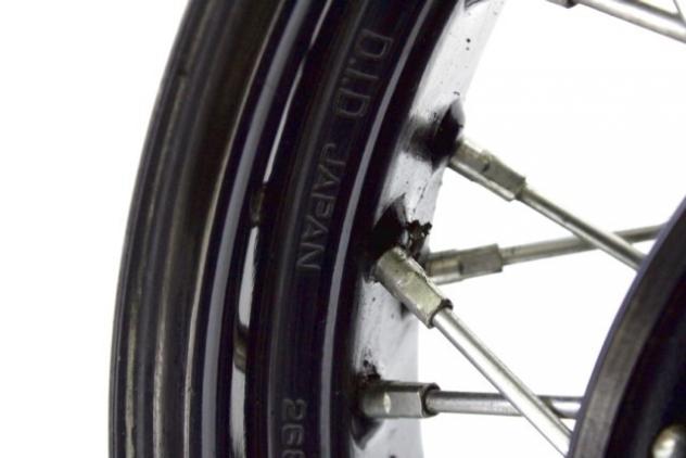 HONDA VT 750 C2B SHADOW 42650MFEA40 CERCHIO A RAGGI POSTERIORE 15X3.50 07 - 16 REAR WHEEL - Foto 5
