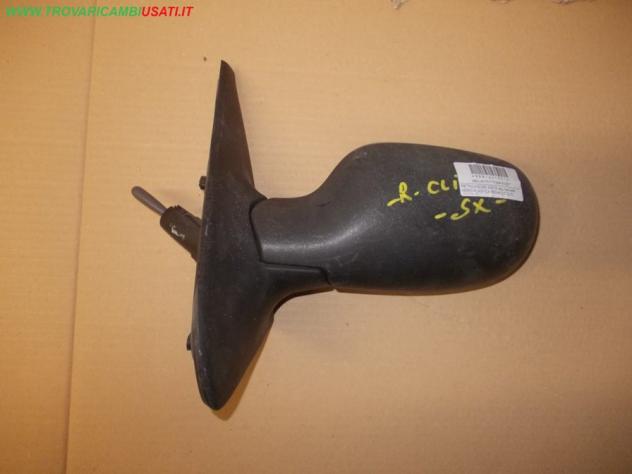 RETROVISORE EST.S.reg.manuale NERO PLASTICA RENAULT CLIO (C65/B65) Vetri e Retrovisori Cristalli Retrovisori Retrovisore RENAULT - CLIO II - 01-04