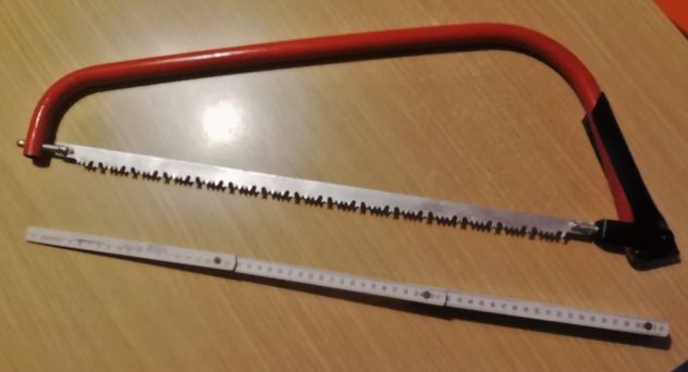 Sega ad arco per legno con lama da 500 mm - Foto 2