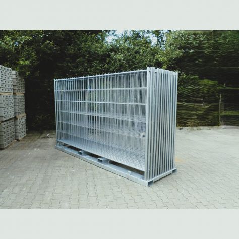 Pannelli metallici e basi per recinzione mobile - Foto 3