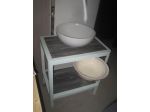 LAVABO BAGNO/ TOILETTE VINTAGE RESTAURATO COD. 20279