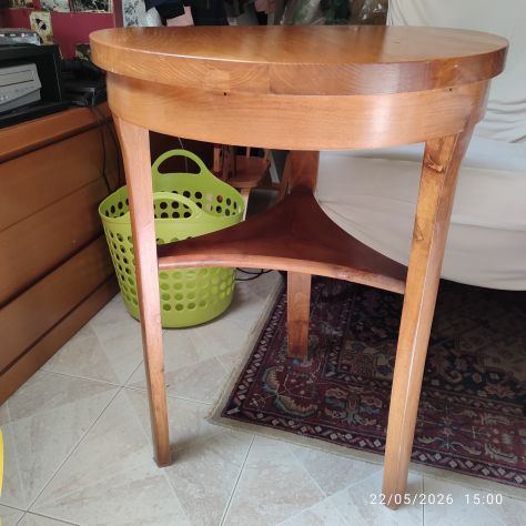 TAVOLO TONDO VINTAGE ANNI 50 60 - Foto 9
