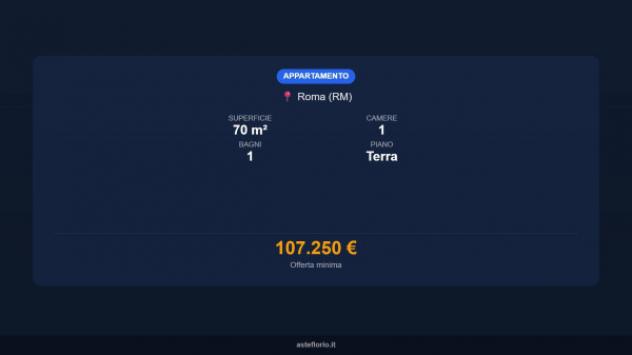 Immobile in asta di 70 m² in vendita a Roma - Foto 14