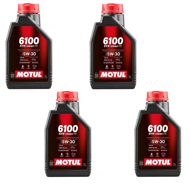 Lubrificante Technosynthese 5W30 per risparmio carburante e protezione motore. Compatibile con DPF e catalizzatori. Per motori benzina e diesel Euro 4