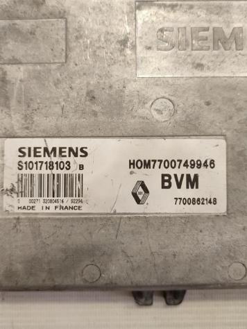 CENTRALINA MOTORE RENAULT Clio Serie HOM7700749946 S101718103B E6J760 benzina 1390 (9498) - Foto 2