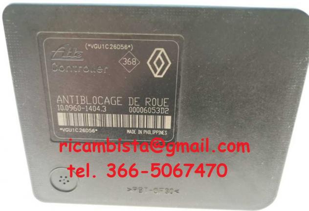 Renault Laguna 1.9 gruppo ABS 10096014043 8200007442B 10020600014 00006053D2