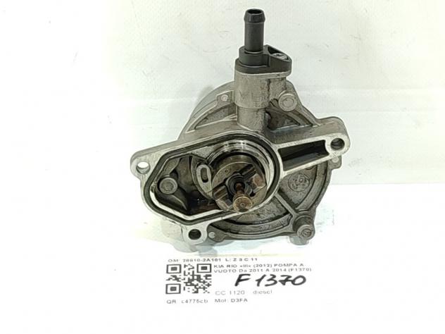 POMPA A VUOTO KIA Rio 4° Serie 28810-2A101 D3FA diesel 1120 (11)